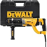 DEWALT SDS Rotary Hammer Drill, Vibration Control Shocks, 115 Volts, Corded (D25263K)