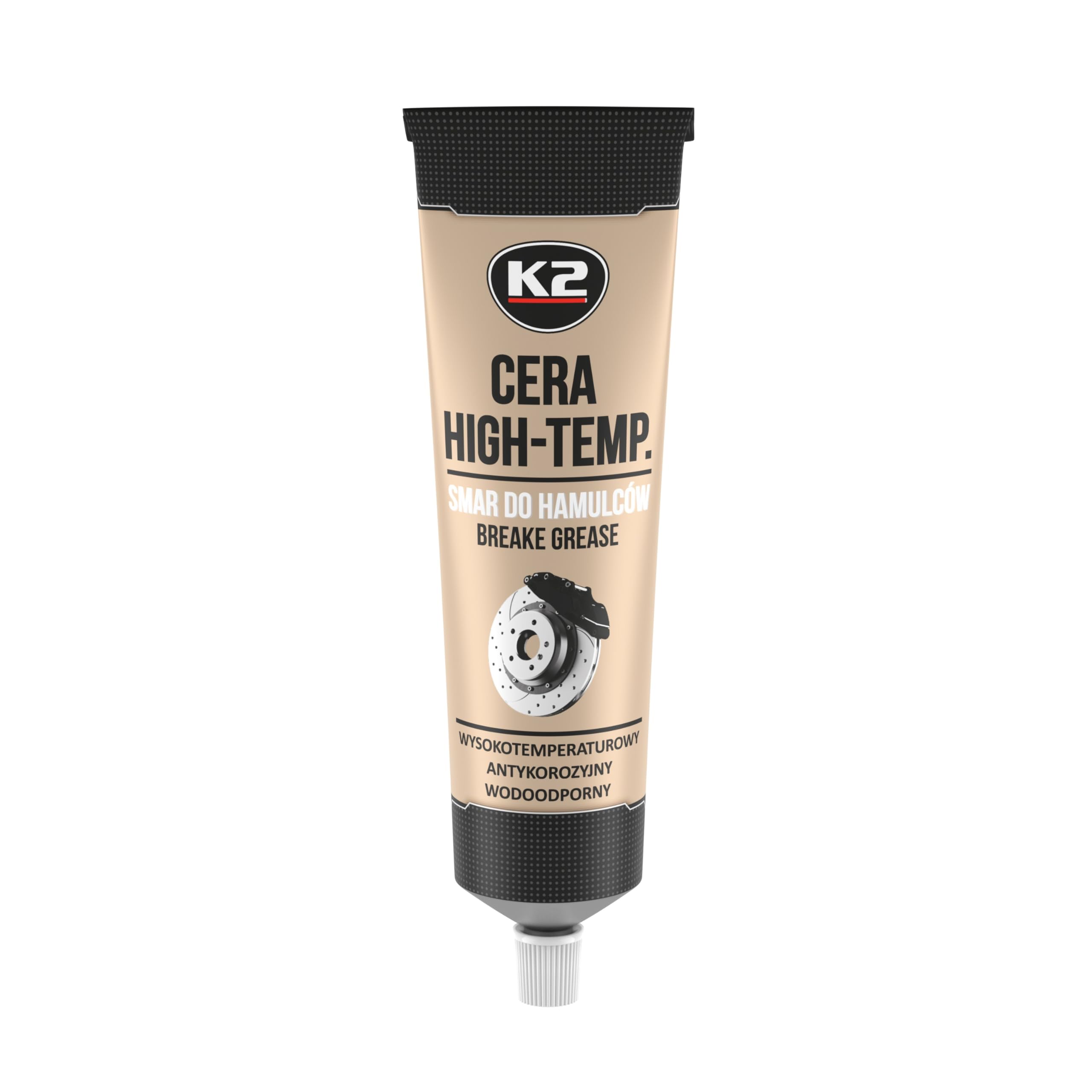 K2 Cera high temperature Brake Grease, Brake Grease Paste, 100 ml