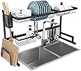Ctystallove Dish Rack, Large, Black