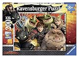 Ravensburger How to Train Your Dragon: Hicks, Astrid and The Dragons Jigsaw Puzzle (200 Piece)