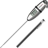 TempPro TP02S Digital Food Thermometer for Cooking Bread Baking Sourdough Liquids, Meat Thermometer Digital with Super Long P