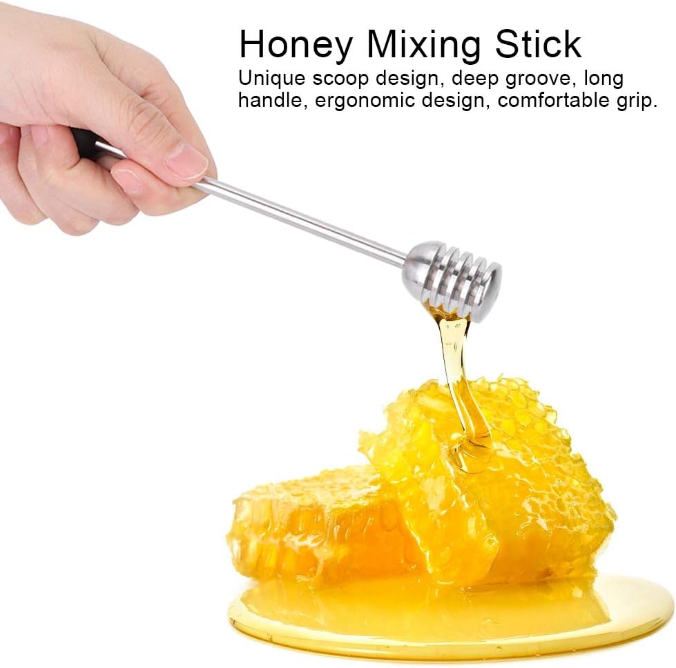 Stainless Steel Honey Dippers Honey Dippers Stick Honey Comb