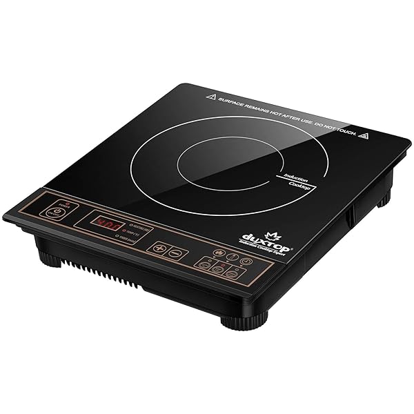 Duxtop 1800W Portable Induction Cooktop Countertop Burner, Gold