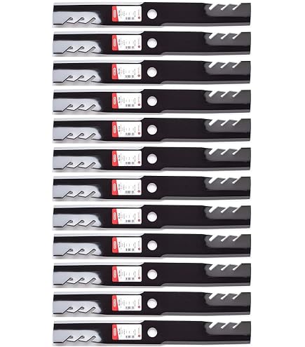 Amazon.com : 12PK USA Mower Blade for Exmark 60” Lazer Z X-Series