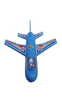 Krishna Kids Toys Attractive and Cute Baby Toy Airplane Abs Plastic and Bpa Free (Multicolor)