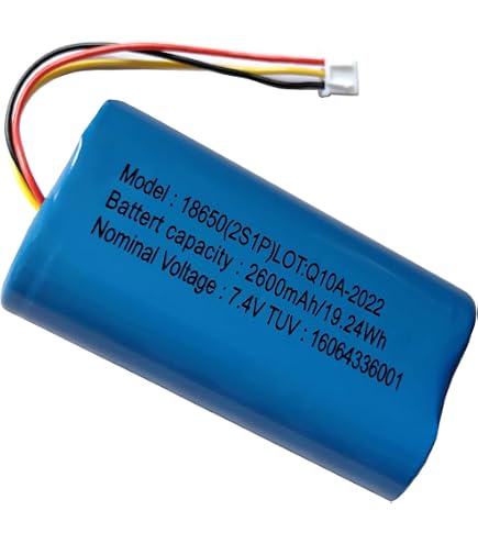 Amazon.com: AOLIKES 3.7v 18650 1s4p 38.48Wh Rechargeable Lit-ion