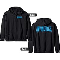 Amazon.com: INVINCIBLE CHARACTER LOGO Zip Hoodie : Clothing, Shoes