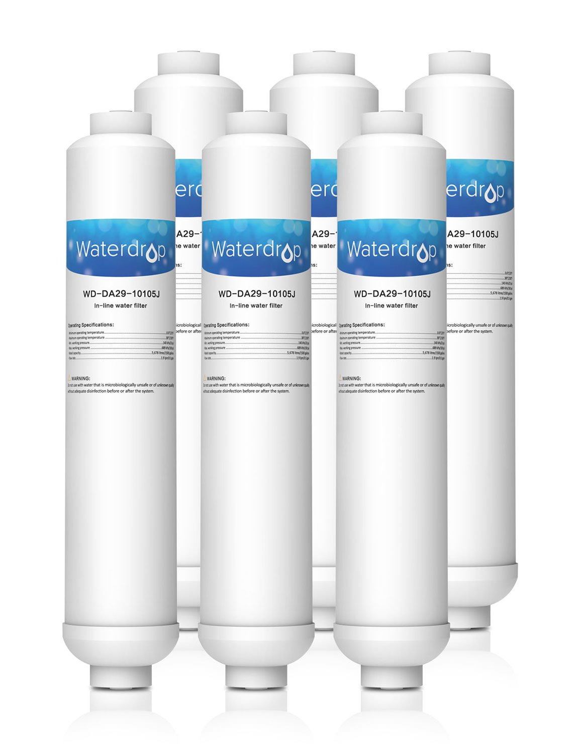 Waterdrop DA29-10105J cartucho de filtro de agua en línea para ...
