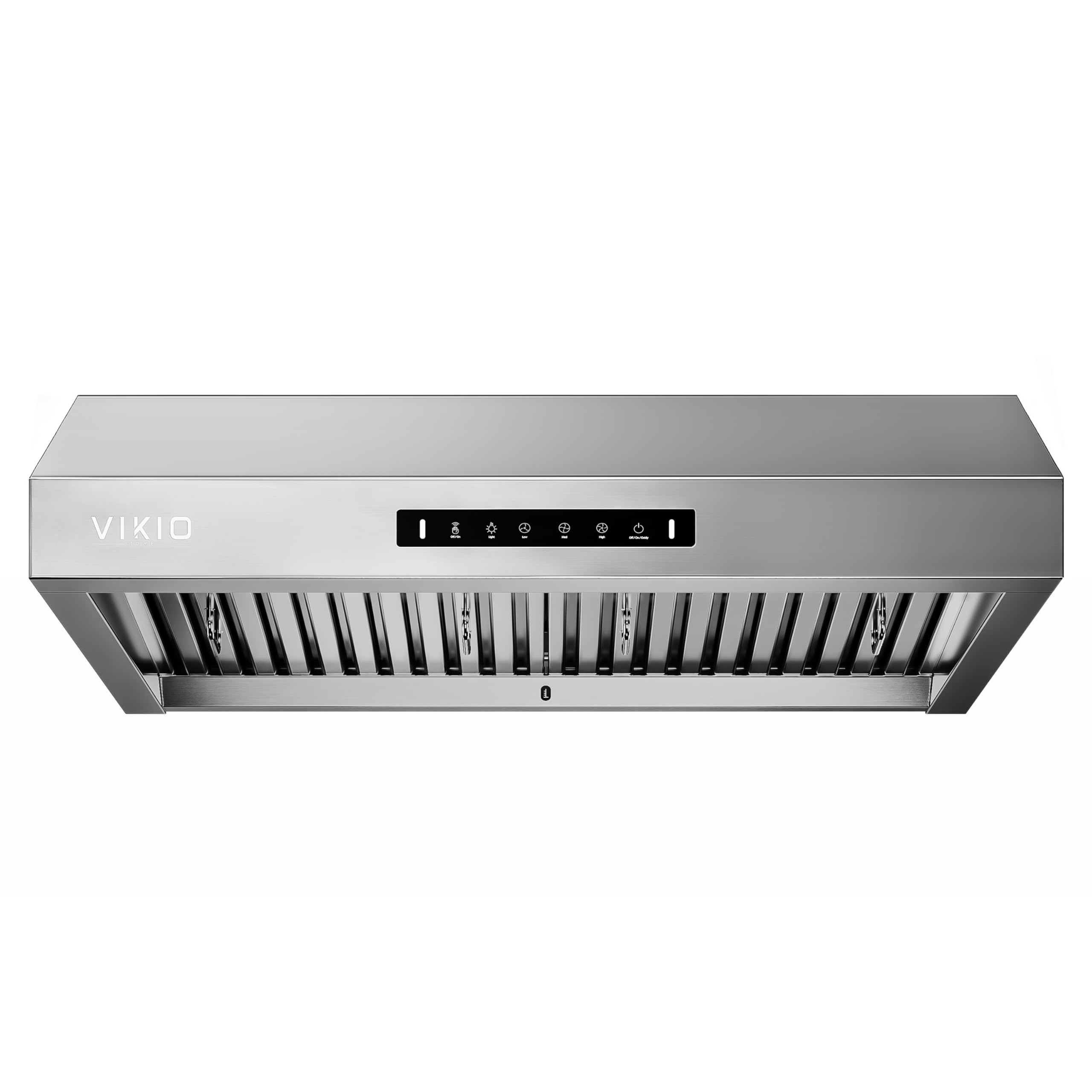 Photo 1 of VIKIO HOME Under Cabinet Range Hood 30 Inch,Range Hood 900-CFM,1.5 Sones Quiet Dual Turbine Motor,Stainless Steel Vent Hood with 3 Speed Exhaust Fan,Safe Baffle Filters for Kitchen Stove