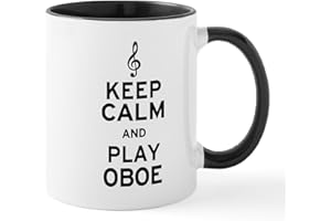 CafePress Keep Calm Oboe Mug 11 oz (325 ml) Ceramic Coffee Mug