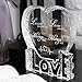 YWHL Valentines Gift Anniversary Sculpture - Crystal Couple Gift for Him Husband Boyfriend Her Wife Girlfriend Valentine's Day