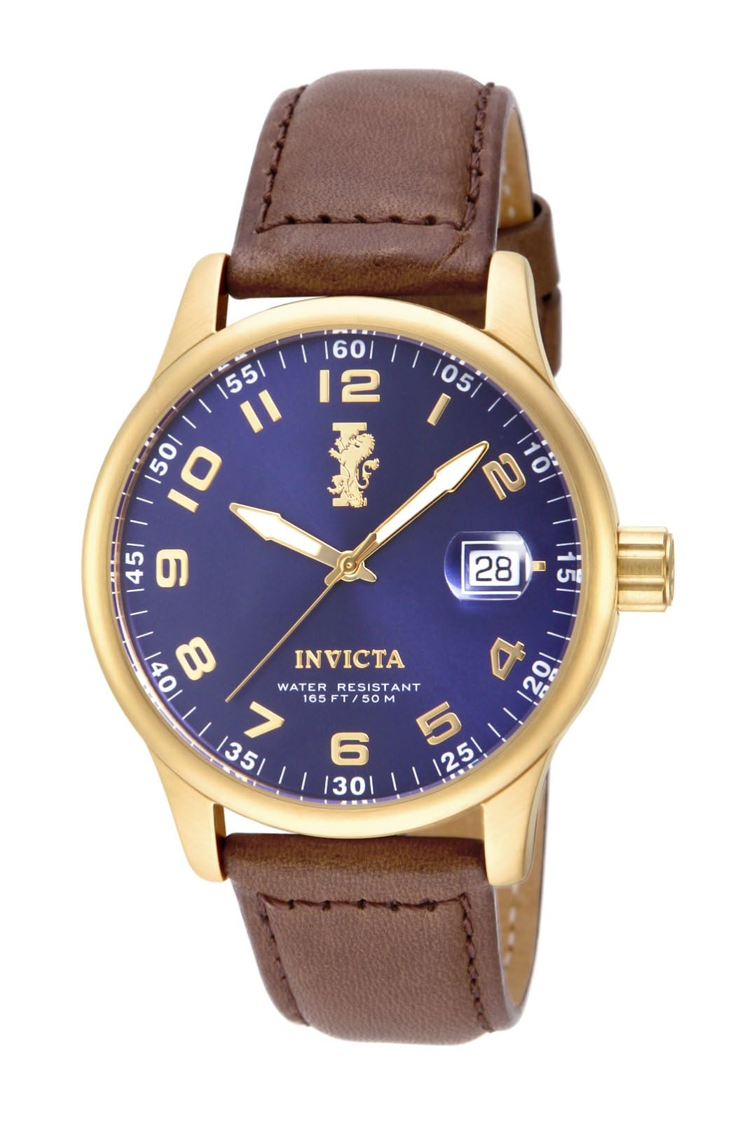 Invicta Specialty 15255 Men's Watch - Waterproof - Analogue - Quartz Movement - stainless steel with black dial - 45mm
