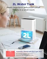 EasyAcc Dehumidifier Pro 2000ml 50W 3 Modes Auto Defrost Ultra Quiet view 7