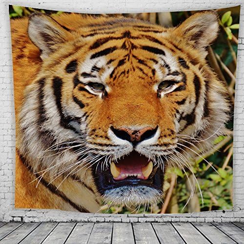 WSHINE Tiger Wall Tapestry Bohemian Tapestries Home Decortion Rest Room Decor Blanket