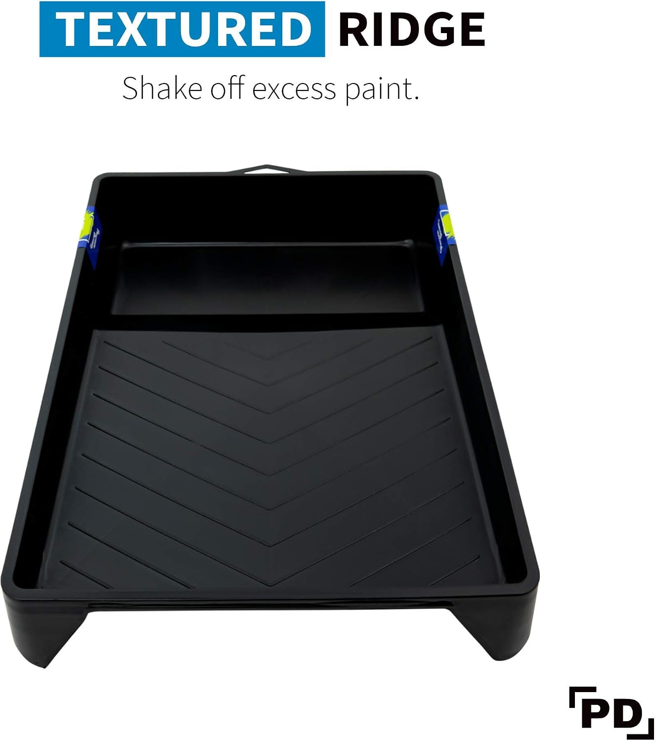 P&D Supreme 9-Inch Paint Roller Tray Set (2-Pack), Built for 9-in Roller Brushes, Paint Tray, 23-cm (Set of 2) - Image 5