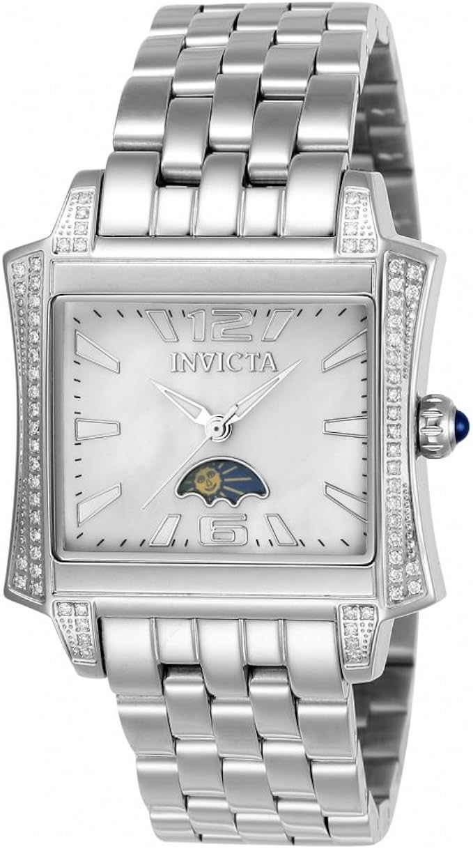 Amazon.com: Invicta Women's Elite Diamond Quartz Watch ...