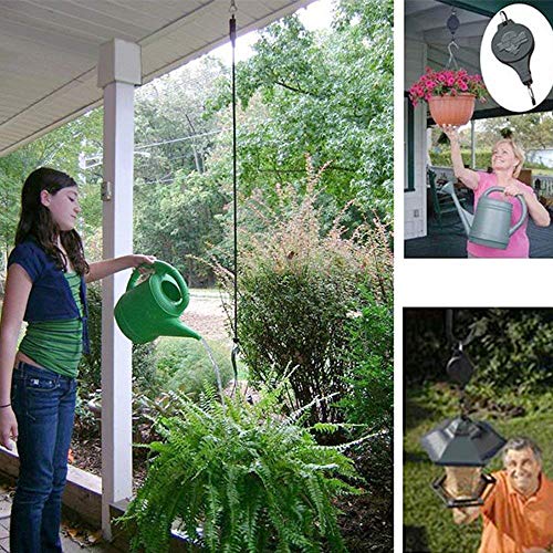 Plant Pulley Retractable Heavy Duty Easy Reach Pulley Plant