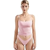 SUUKSESS Women Double Line Square Neck Tank Top Summer Y2K Going Out Basic Cami Shirt