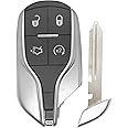 Remote Star Car Key Fob Replacement For 2014 2015 2016 2017 Maserati Quattroporte Ghibli Smart Remote FCCID:M3N-7393490;By Auto Key Max (1)
