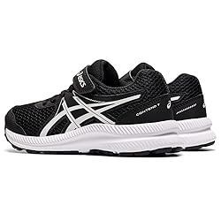 ASICS Contend 7 PS (Toddler/Little Kid) Black/White
