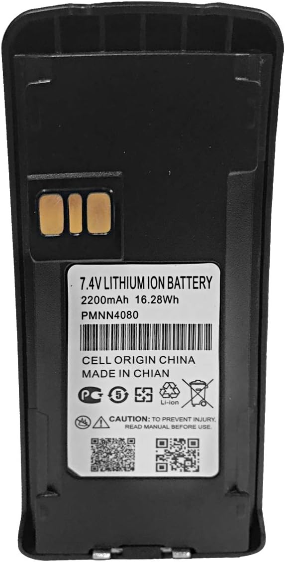 PMNN4080 Walkie Talkie Battery Replacement for Motorola CP185 EP350 TK3160 TK2168 TK3168 TK2170 TK3170 TK2173 TK3173 TK2360 TK3360 NX220 NX320 Portable Radio: Home Audio & Theater