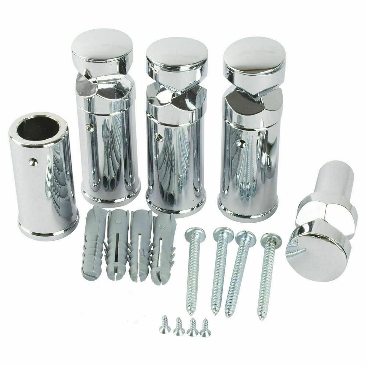 Companyblue Brackets for Heated Towel Rail Radiators curved or flat universal