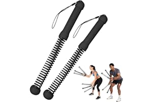New Upgrade Second-Generation Weighted Ropeless Battle Ropes for Home Gym,Quiet Cordless Training Rope Fitness Equipment for 