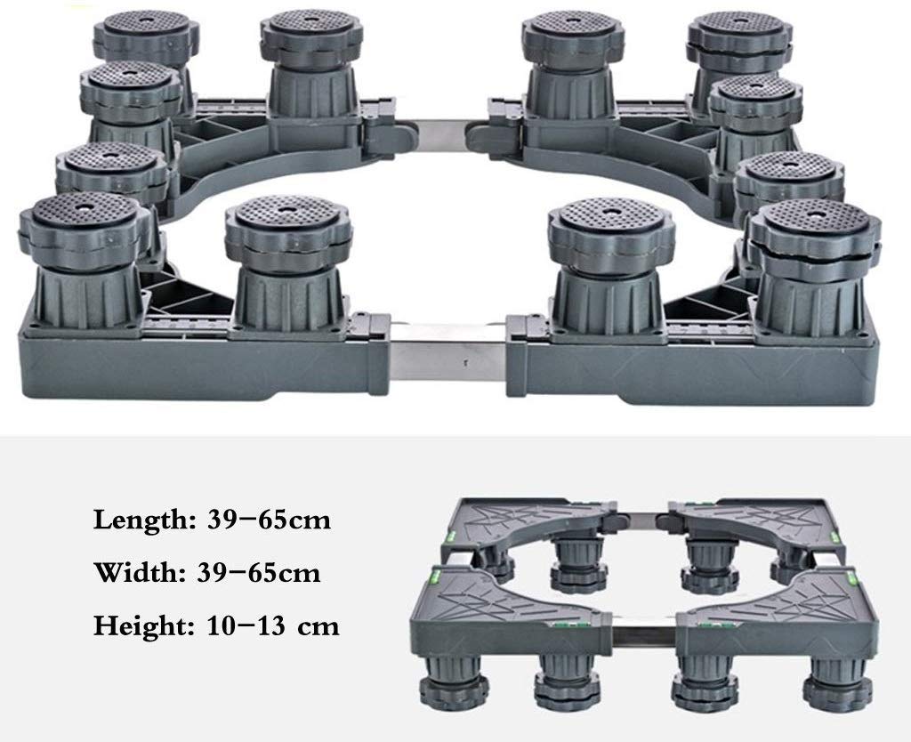Dyttyun Ajustable Dolly Base con 12 pies Fuertes Multi-Funcional ...