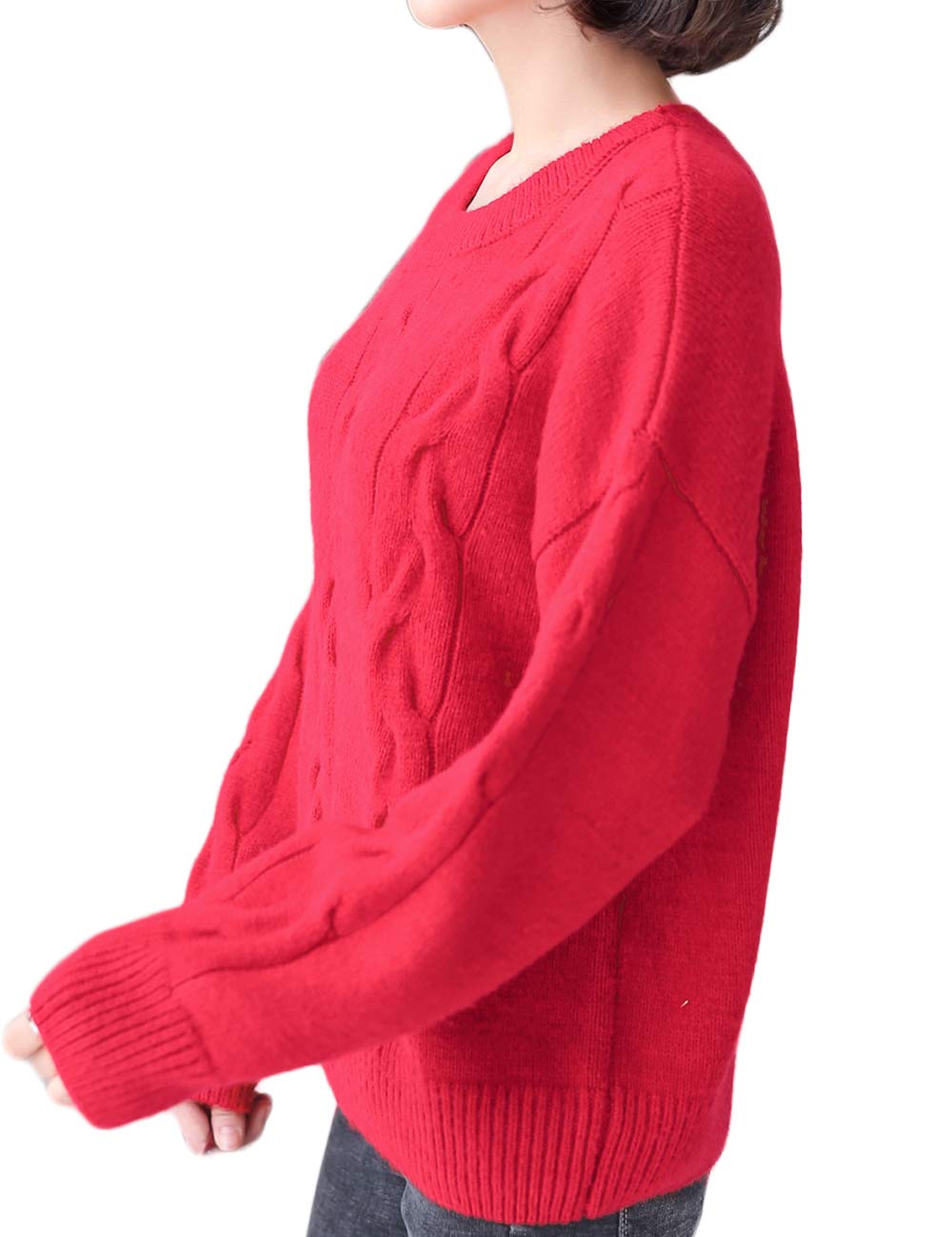Short Sweater (Red, Medium)