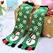 Creazy Toe Socks Christmas Women Casual Socks Cute Unisex Long Socks (b)