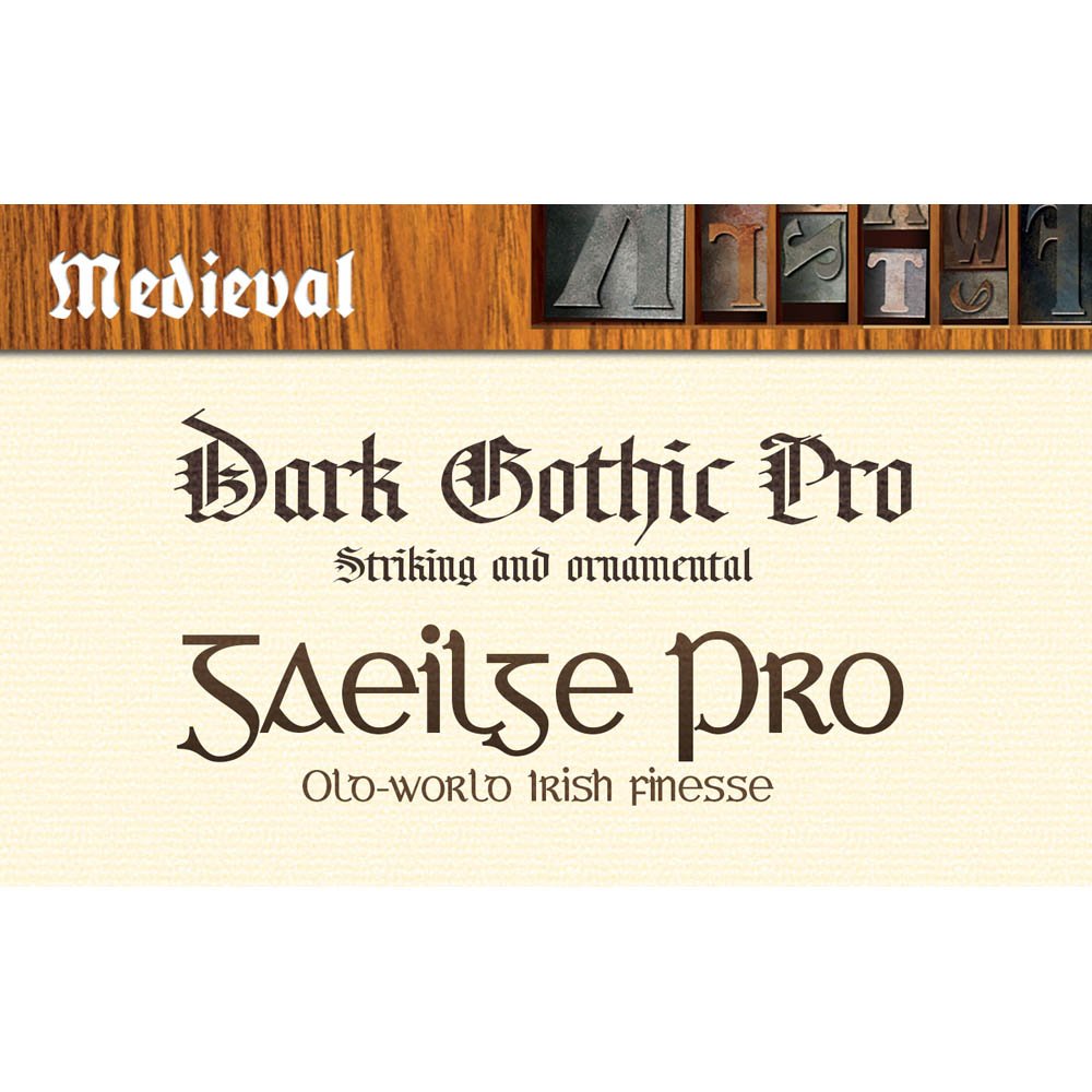 Font Collection: Elegant Medieval PC [Download] - Thumbnail 2