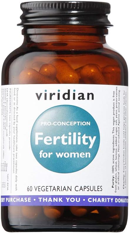Viridian - Fertility for Women - 60 Caps, 60 Count (Pack of 1)