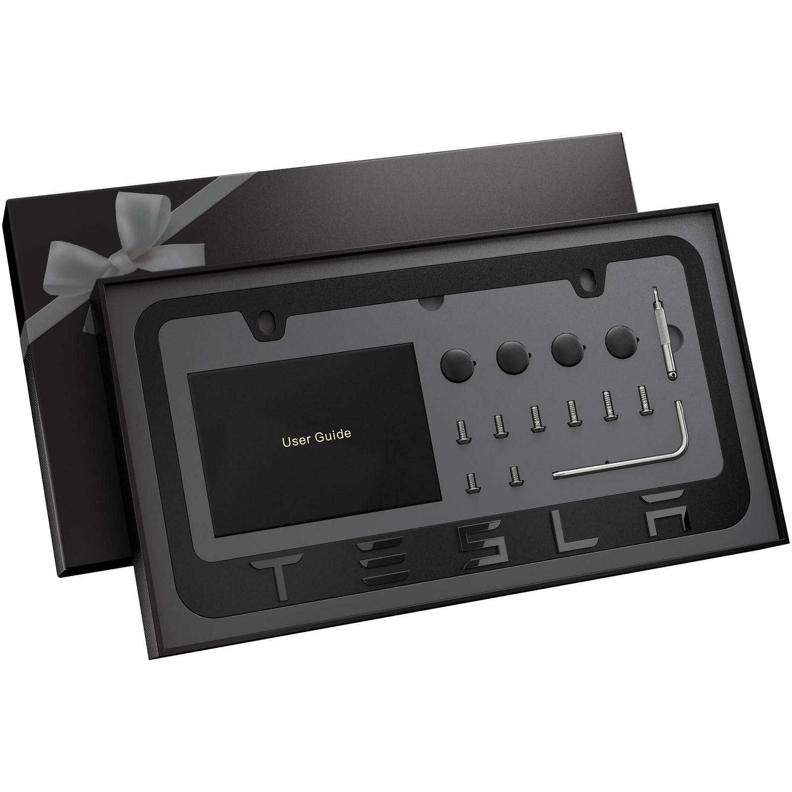 Photo 1 of Black License Plate Frame