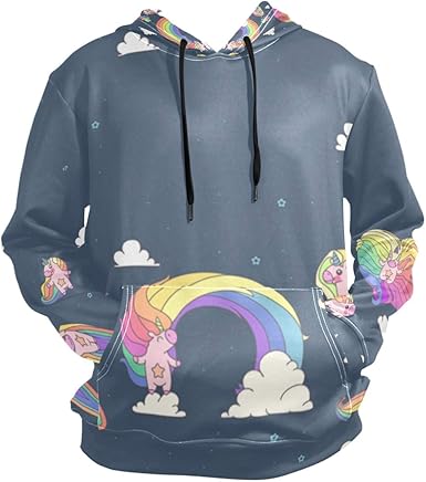 rainbow hoodie amazon