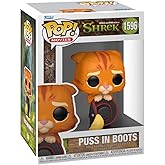 Funko POP! Movies: Shrek Dream Works 30th - Puss in Boots in Boots - Collectable Vinyl Figure - Gift Idea - Official Merchand