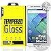 Draws 2.5 D Round Edge Ultrathin HD 9H Hardness Scratch Proof Bubble Free Moto X Pure Tempered Glass Screen Protector (Pack of 2)