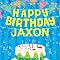 Amazon.com: Happy Birthday Jaxon : The Big Birthday Activity Book ...