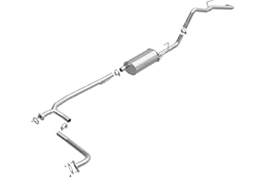 BRExhaust Replacement Exhaust System Kit 106-0144: Compatible with 2007-2018 Nissan Frontier, 2009-2012 Suzuki Equator 4.0L