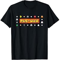 Amazon.com: 【PAC-MAN】 PAC-MAN Illustration 001 T-Shirt