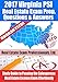 2017 Virginia PSI Real Estate Exam Prep Questions and Answers: Study Guide to Passing the Salesperson Real Estate License Exam Effortlessly