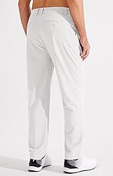 Libin Men's Golf Pants Classic Fit Flat Front Work