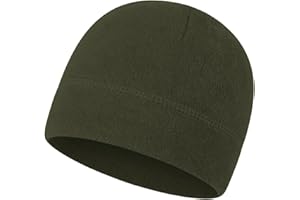 Kninmdor Tactical Fleece Cap Winter Warm Beanie Military Army Watch Cap Gift for Men Women