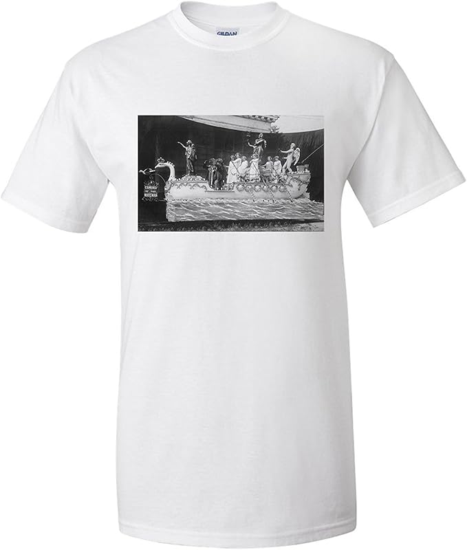 Lanterner Portland, Oregon - A Rose Show Float, Coming of The White Man