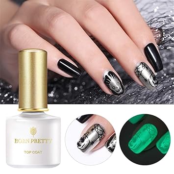 Amazon Born Pretty 夜光トップジェル 6ml 夜光ネイル トップコート Amazon Born Pretty 夜光トップジェル 6ml 夜光ネイル トップコート