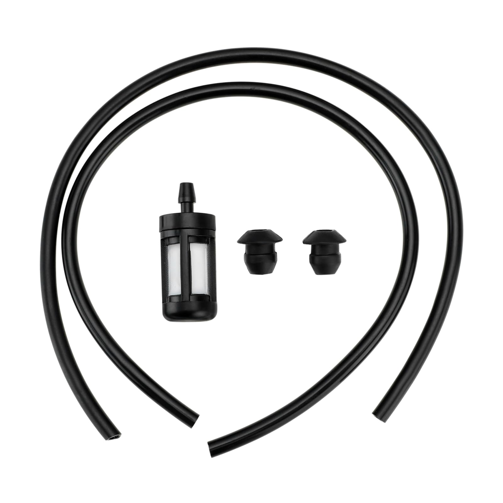 OTOTEC 1 Set Lawn Mower Carburetor Gasoline Filter Kit Compatible with Stihl FS75 FS80 New Version FS85 With Fuel Hose Filter Rubber Plug