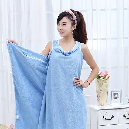 Vidhi sales Women Microfiber Magic Bath Soft Wearable Towels Bath, Spa, Shower, Swimming Pool, Lounge, Sauna, Beach and Fitness Towel (Multi Color)