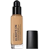 Smashbox Always On Skin-Balancing Foundation | Medium-To-Full Coverage Foundation | Hyaluronic Acid with a Natural-Looking, Second-Skin Finish, 1 Fl Oz