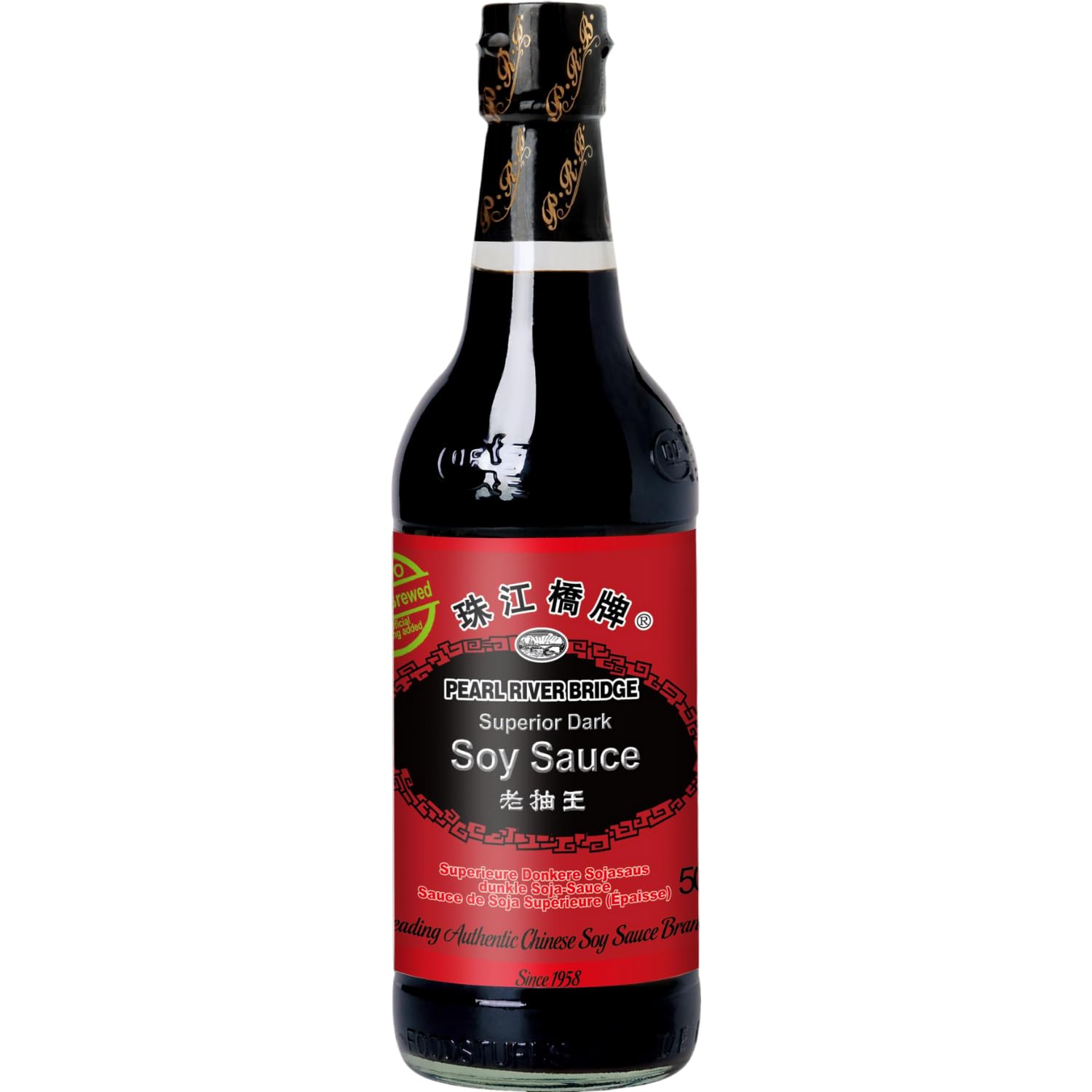 Pearl River Bridge Superior Dunkle Sojasauce, 500 ml