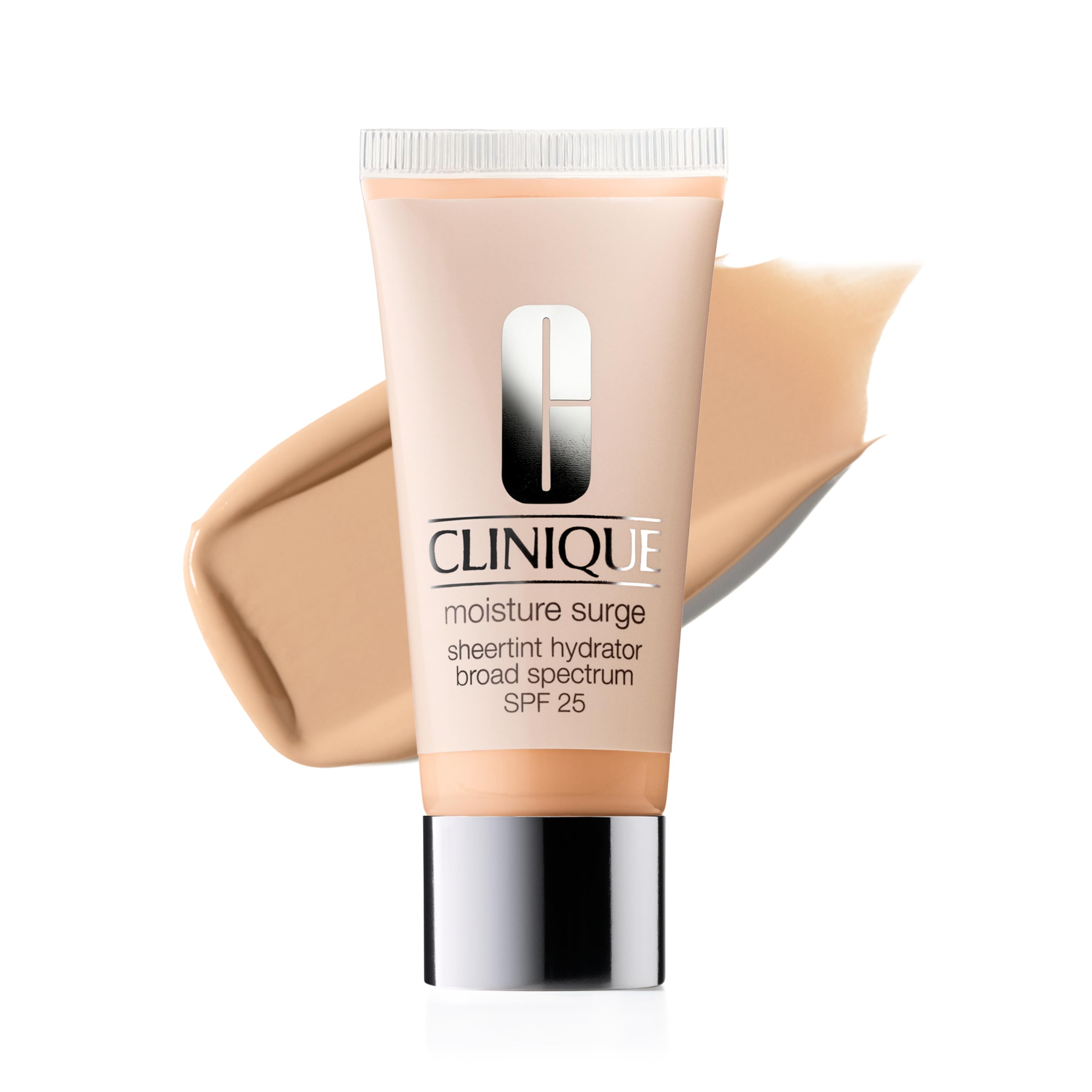 Photo 1 of Clinique Moisture Surge Sheertint Hydrator Hydrating Tinted Moisturizer Broad Spectrum SPF 25 With Hyaluronic Acid + Aloe Water For All Skin Types | Sheer Coverage, Natural Finish, Light, 1.4 Fl Oz