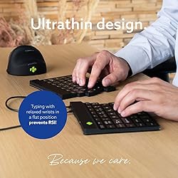 R-Go Split Keyboard, Scissors Mechanism, Anti